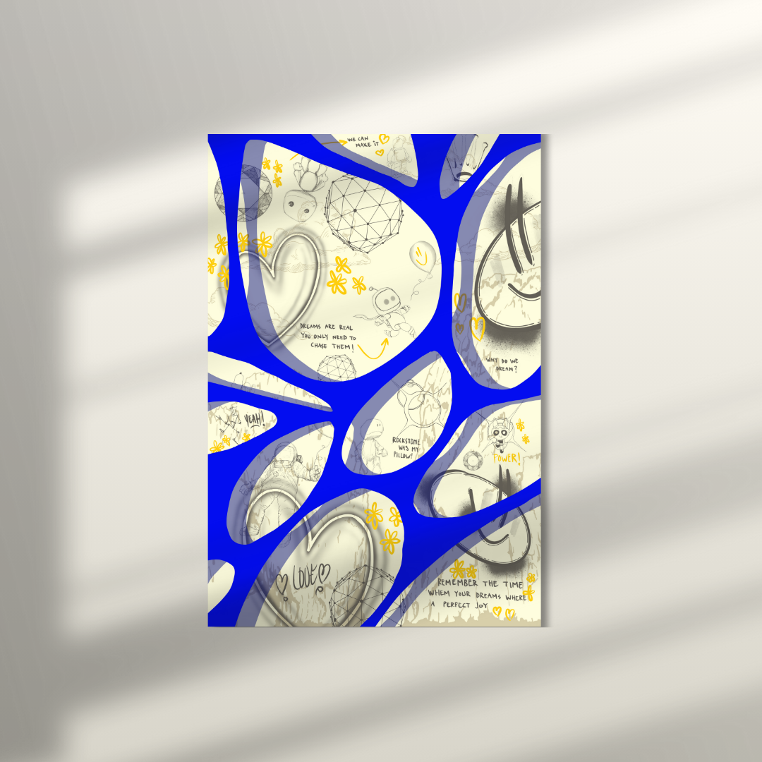 SEASON 1 FINE ART PRINT // Younger dreams // blue sand edition