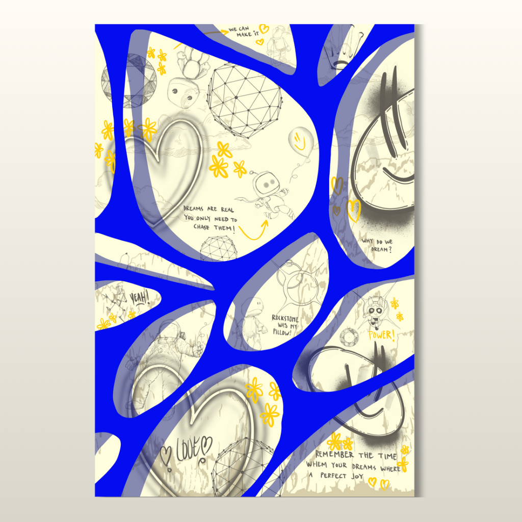 SEASON 1 FINE ART PRINT // Younger dreams // blue sand edition
