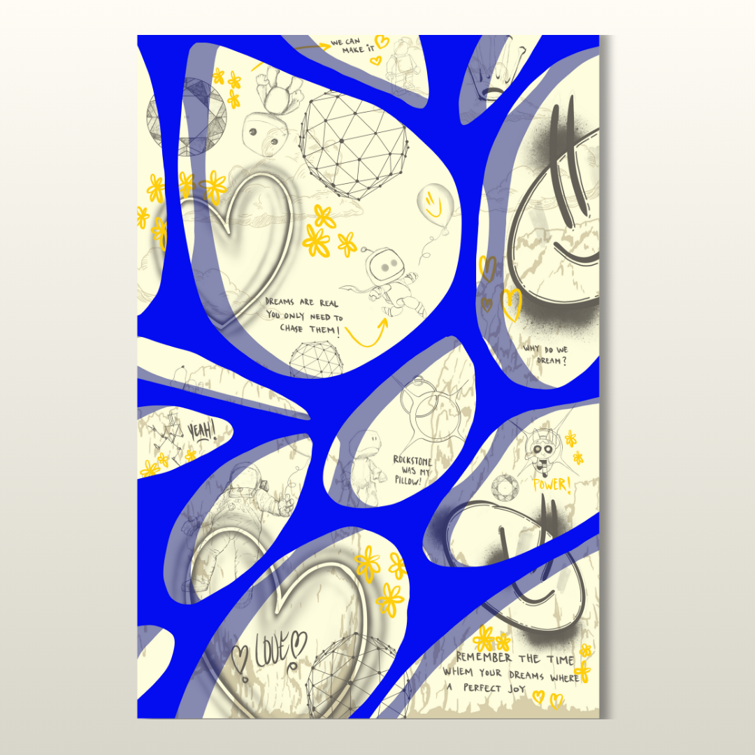 SEASON 1 FINE ART PRINT // Younger dreams // blue sand edition