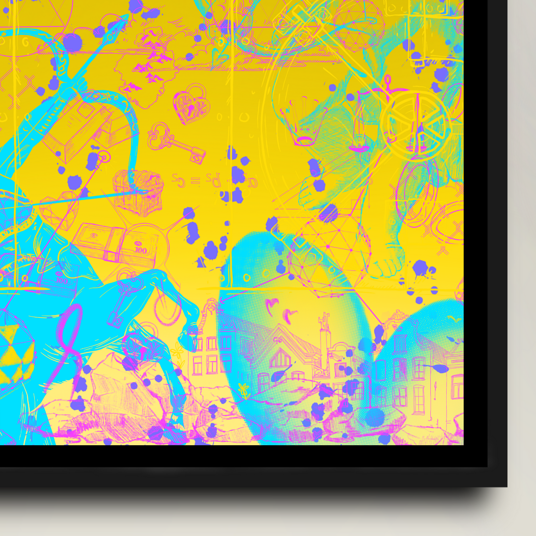 SEASON 1 LIMITED EDITION // Fight for love // yellow cyan edition