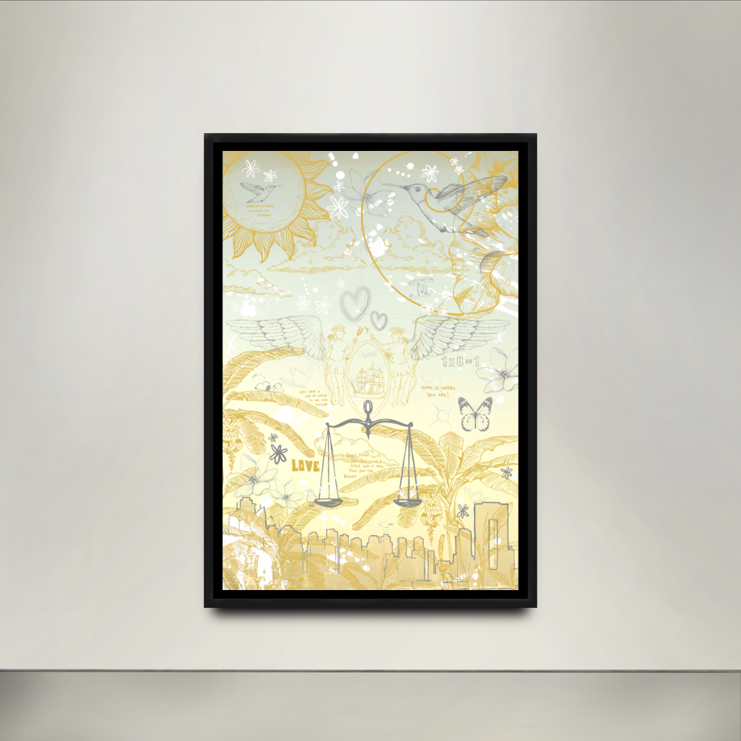 SEASON 1 LIMITED EDITION // Go with the flow // creme yellow edition