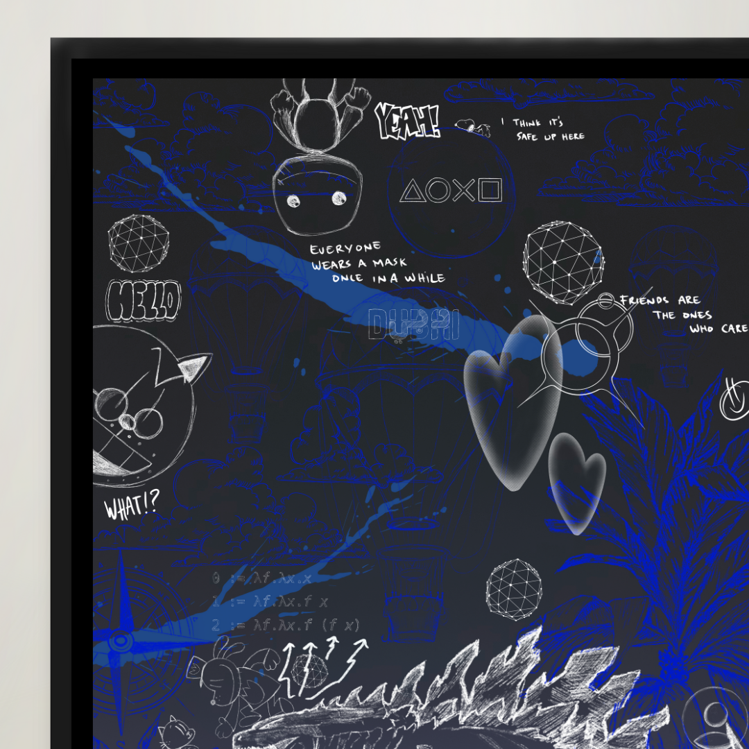 SEASON 1 LIMITED EDITION // Playing around // black blue edition