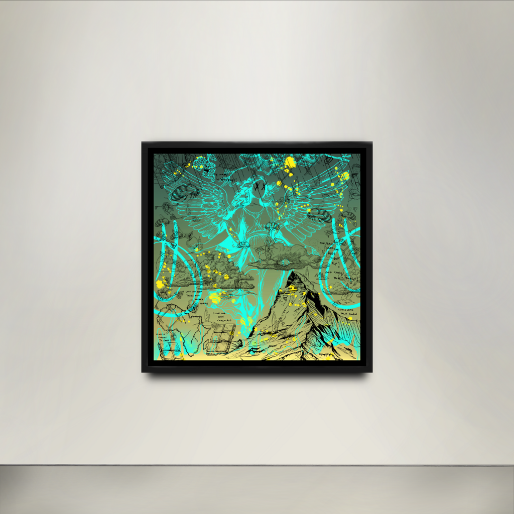 SEASON 1 EXCLUSIVE EDITION // The birds and the bees just fly // black cyan edition