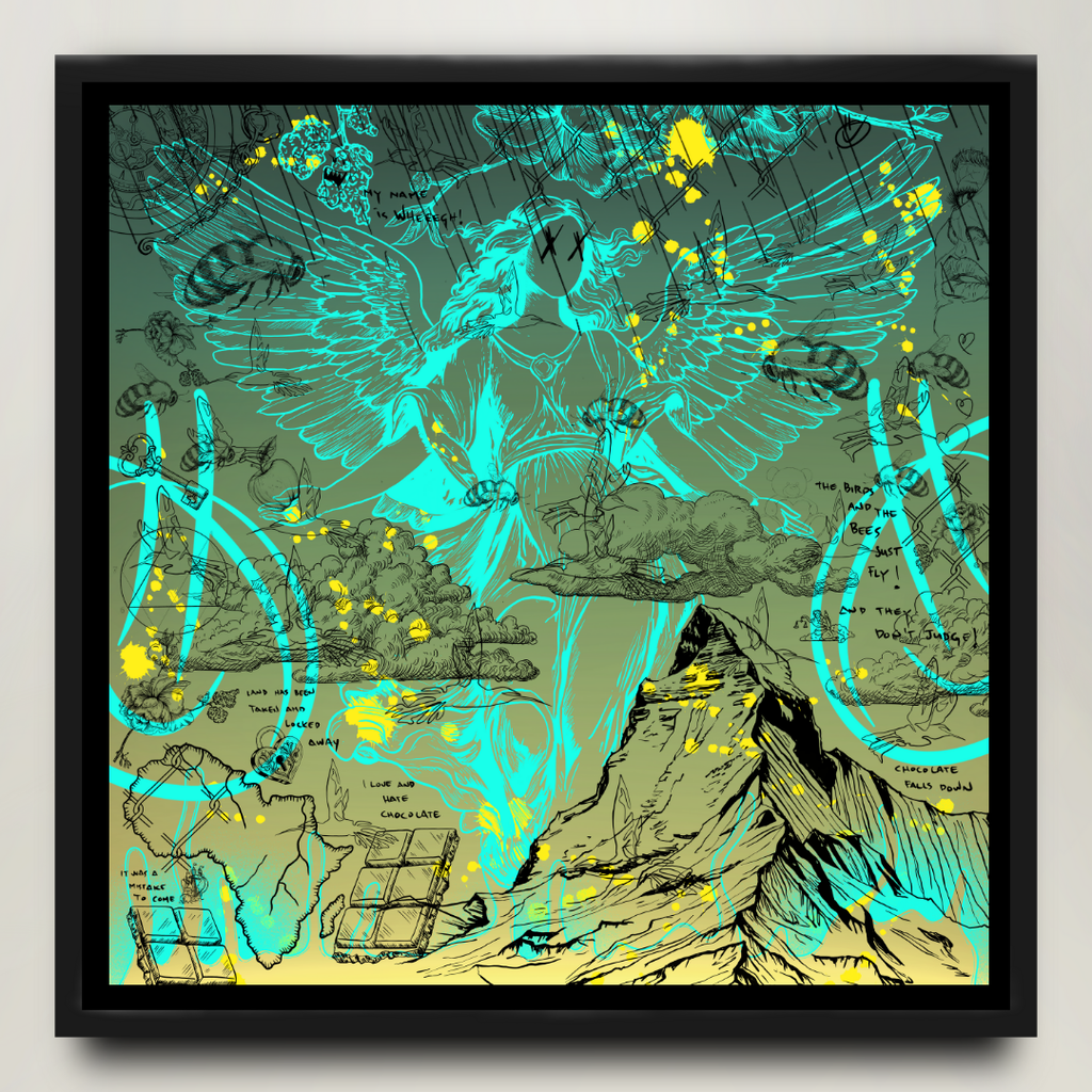 SEASON 1 EXCLUSIVE EDITION // The birds and the bees just fly // black cyan edition