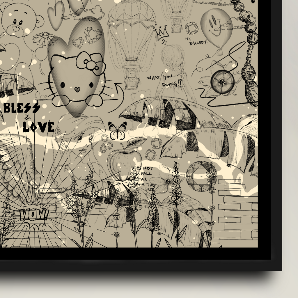 SEASON 1 EXCLUSIVE EDITION // Hello Kitty // black beige edition