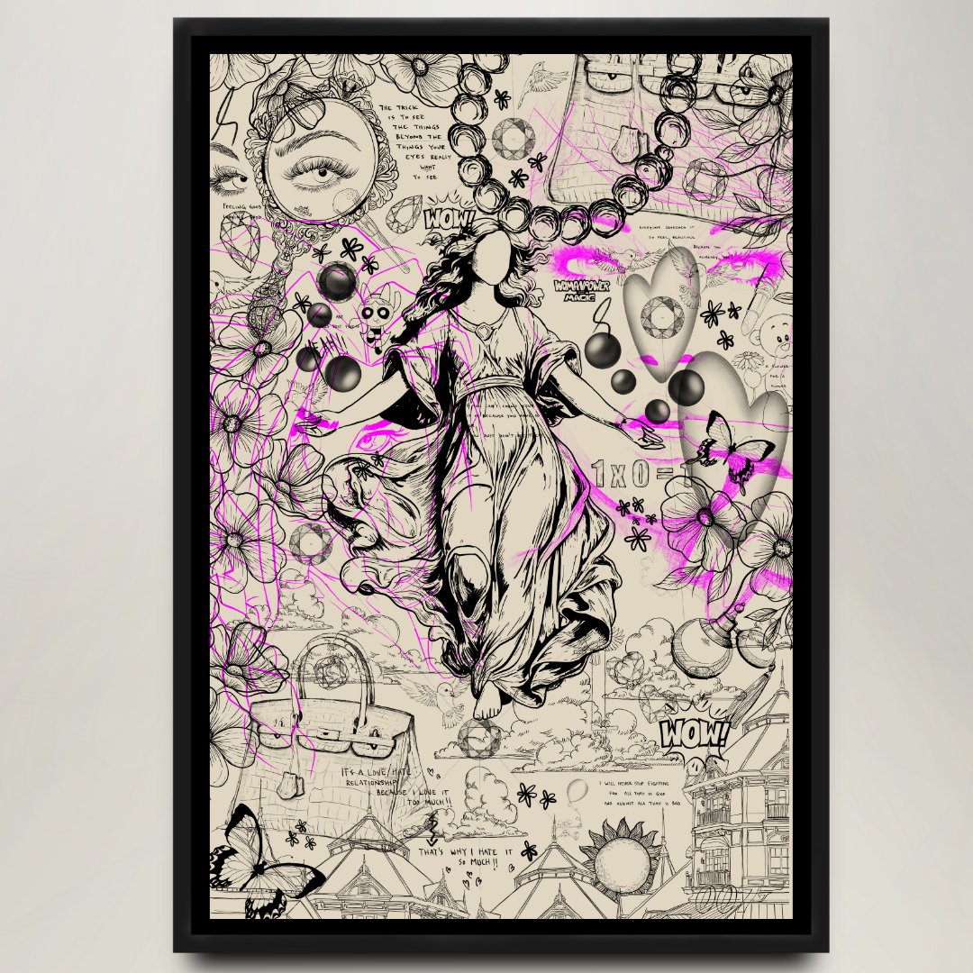 SEASON 1 EXCLUSIVE EDITION // Needfull woman power // black pink edition