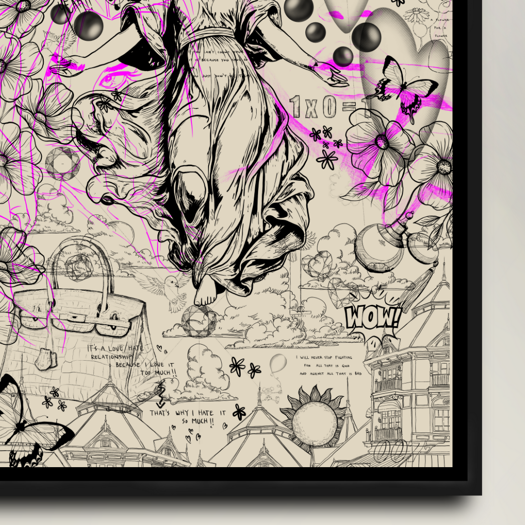 SEASON 1 EXCLUSIVE EDITION // Needfull woman power // black pink edition