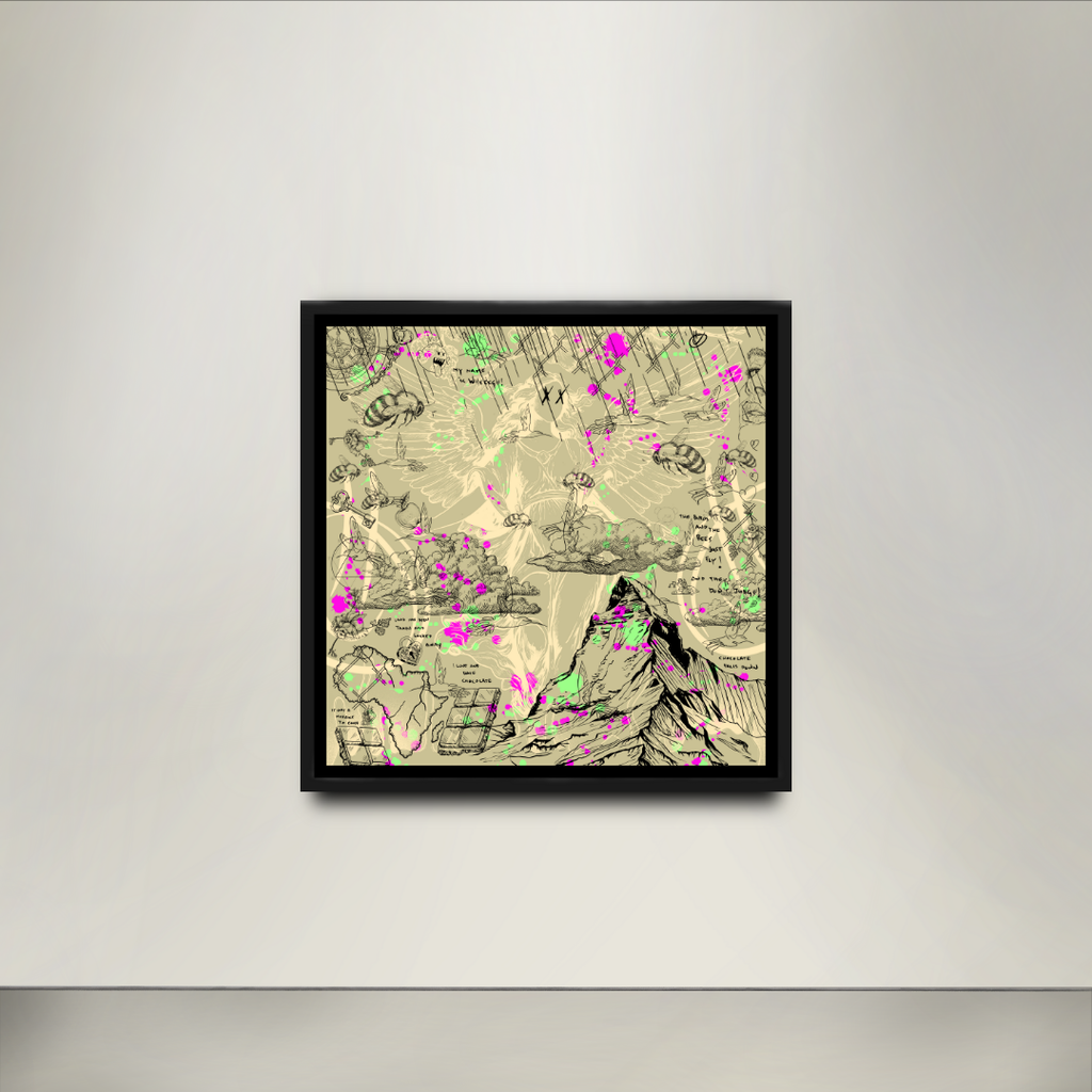 SEASON 1 EXCLUSIVE EDITION // The birds and the bees just fly // black beige edition