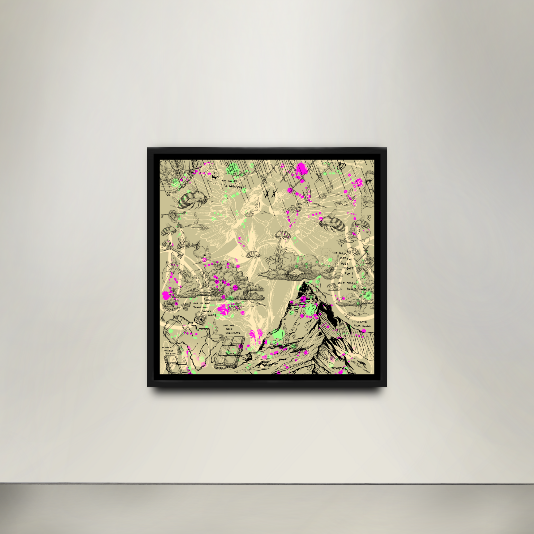 SEASON 1 EXCLUSIVE EDITION // The birds and the bees just fly // black beige edition