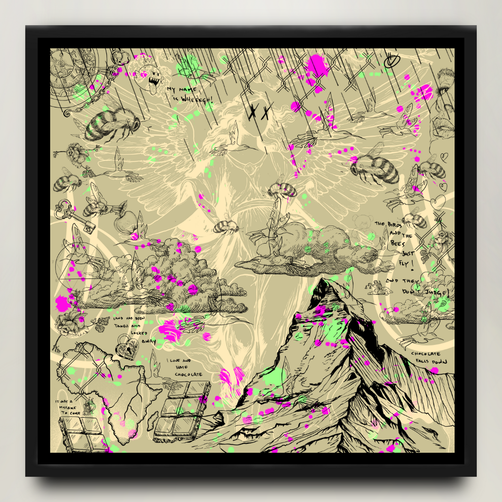 SEASON 1 EXCLUSIVE EDITION // The birds and the bees just fly // black beige edition