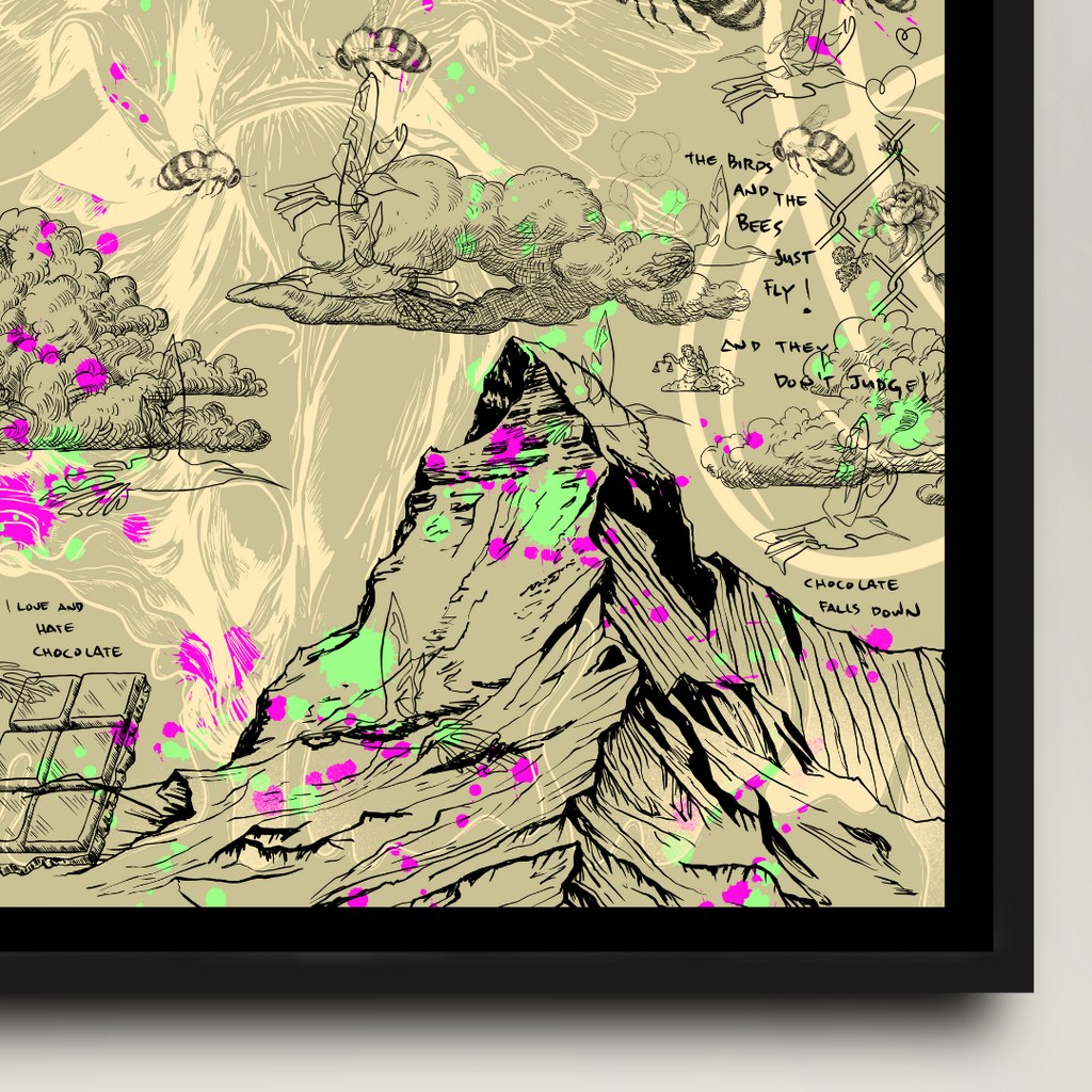 SEASON 1 EXCLUSIVE EDITION // The birds and the bees just fly // black beige edition