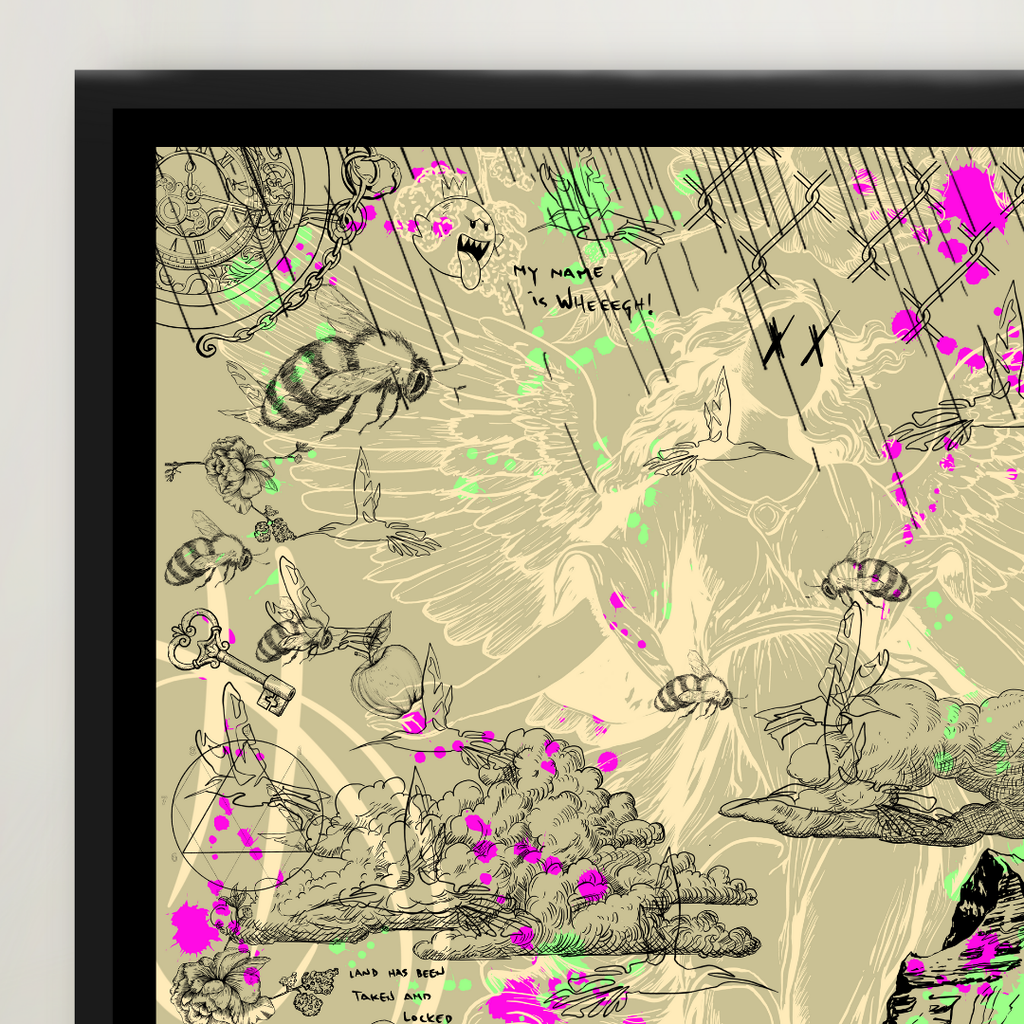 SEASON 1 EXCLUSIVE EDITION // The birds and the bees just fly // black beige edition