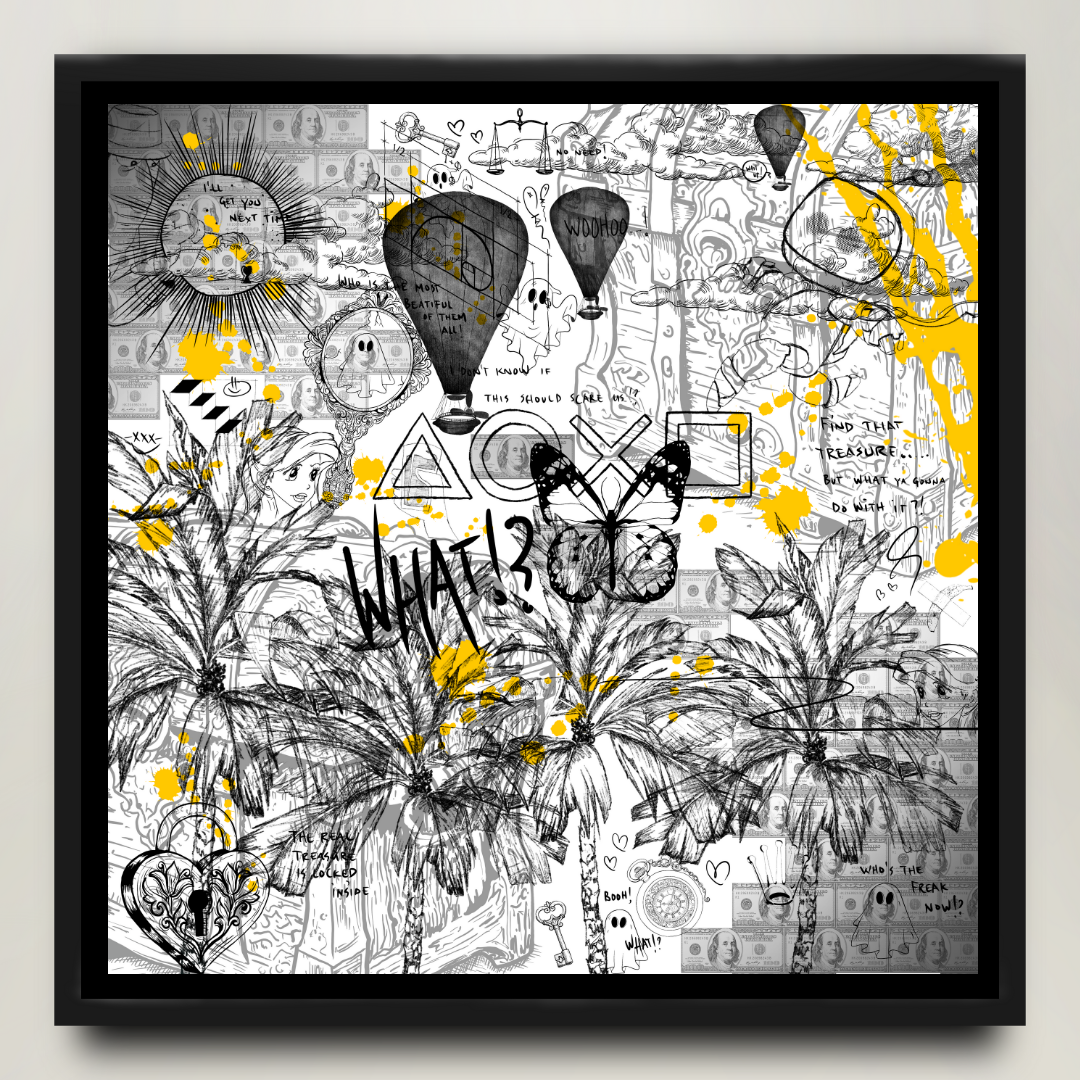 SEASON 1 EXCLUSIVE EDITION // Treasure locked inside // black white edition