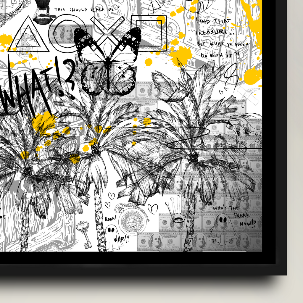 SEASON 1 EXCLUSIVE EDITION // Treasure locked inside // black white edition