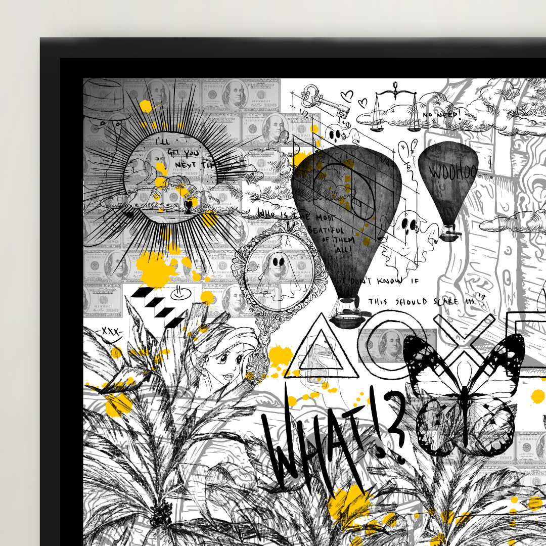 SEASON 1 EXCLUSIVE EDITION // Treasure locked inside // black white edition