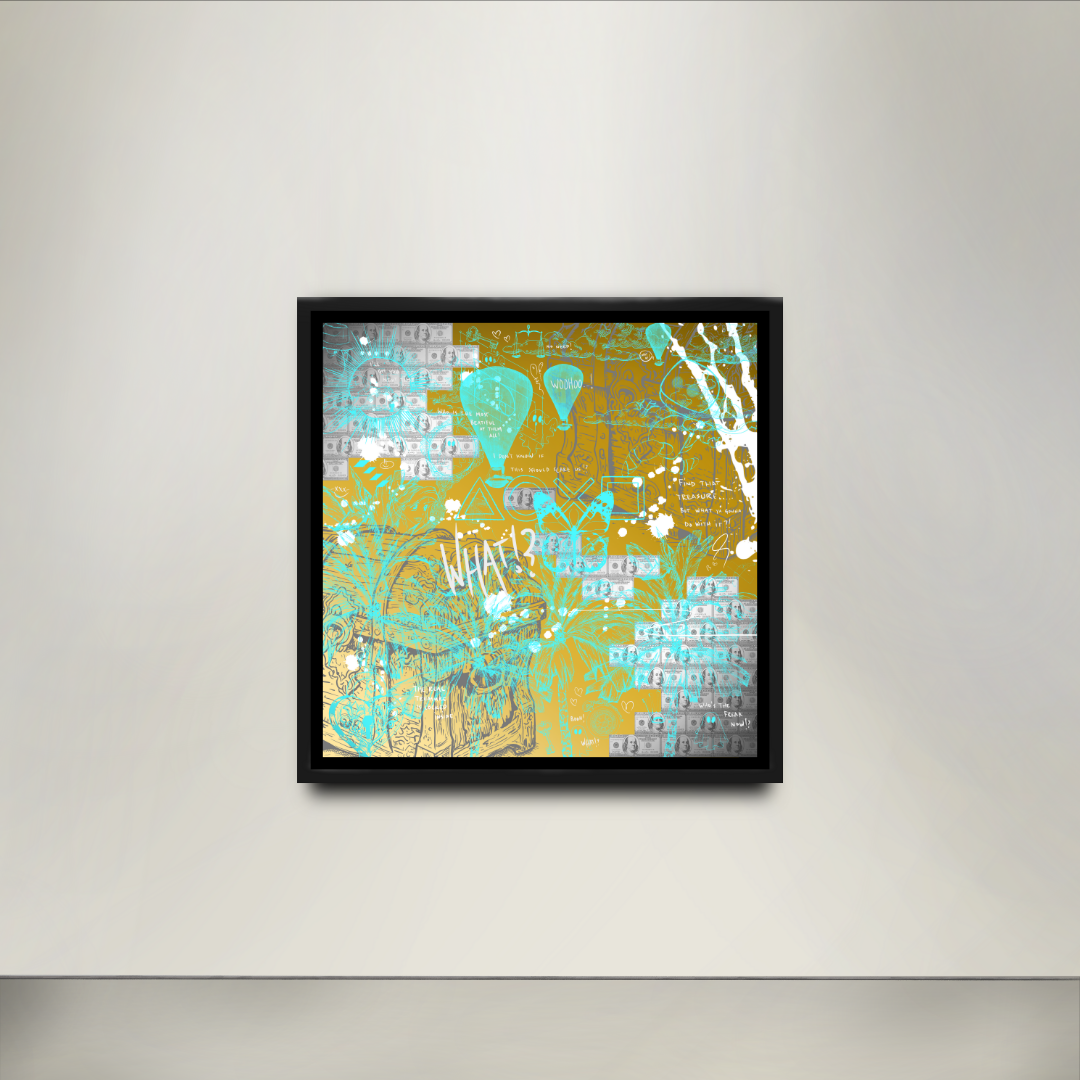 SEASON 1 EXCLUSIVE EDITION // Treasure locked inside // yellow cyan edition