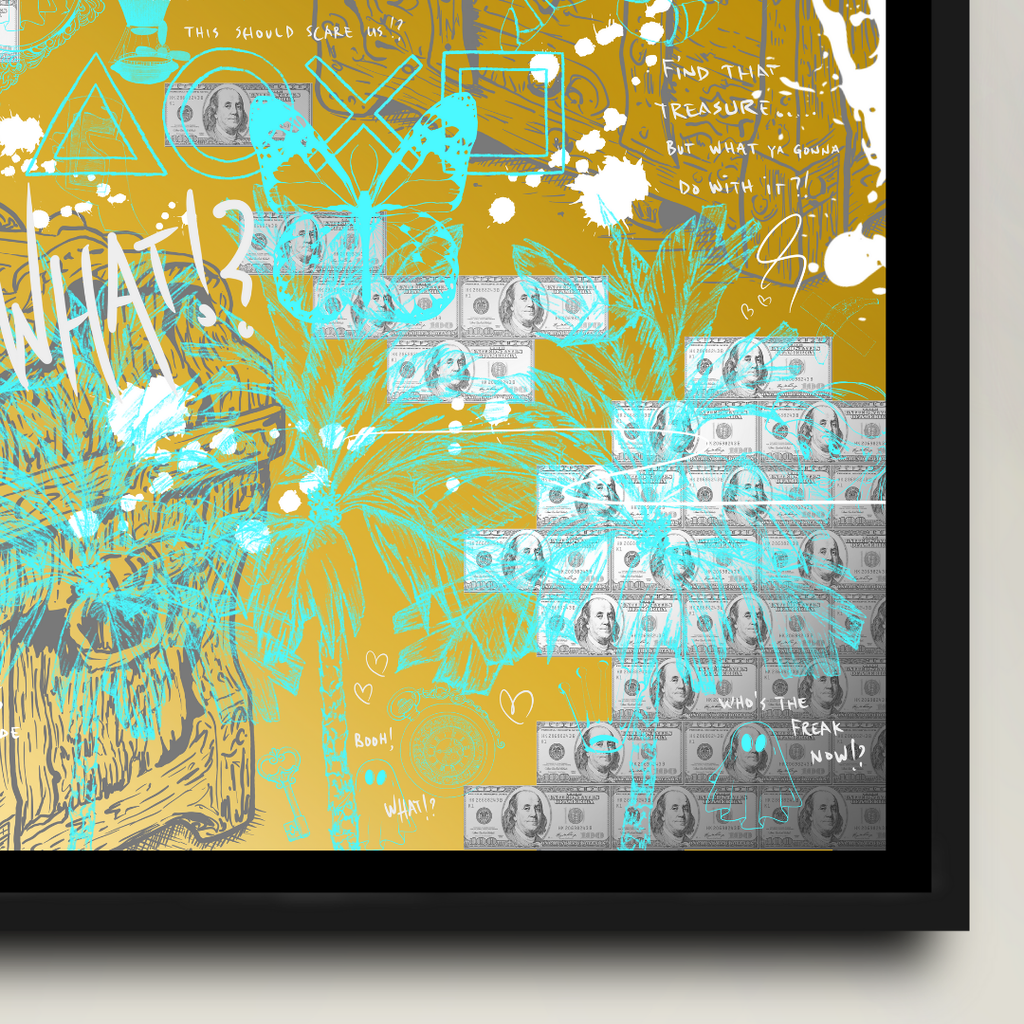 SEASON 1 EXCLUSIVE EDITION // Treasure locked inside // yellow cyan edition