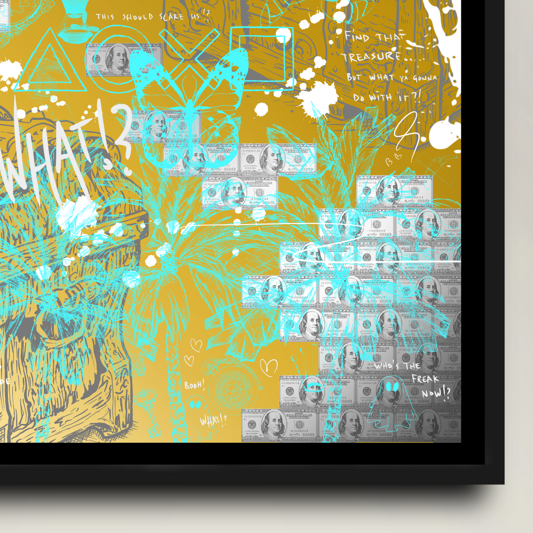 SEASON 1 EXCLUSIVE EDITION // Treasure locked inside // yellow cyan edition